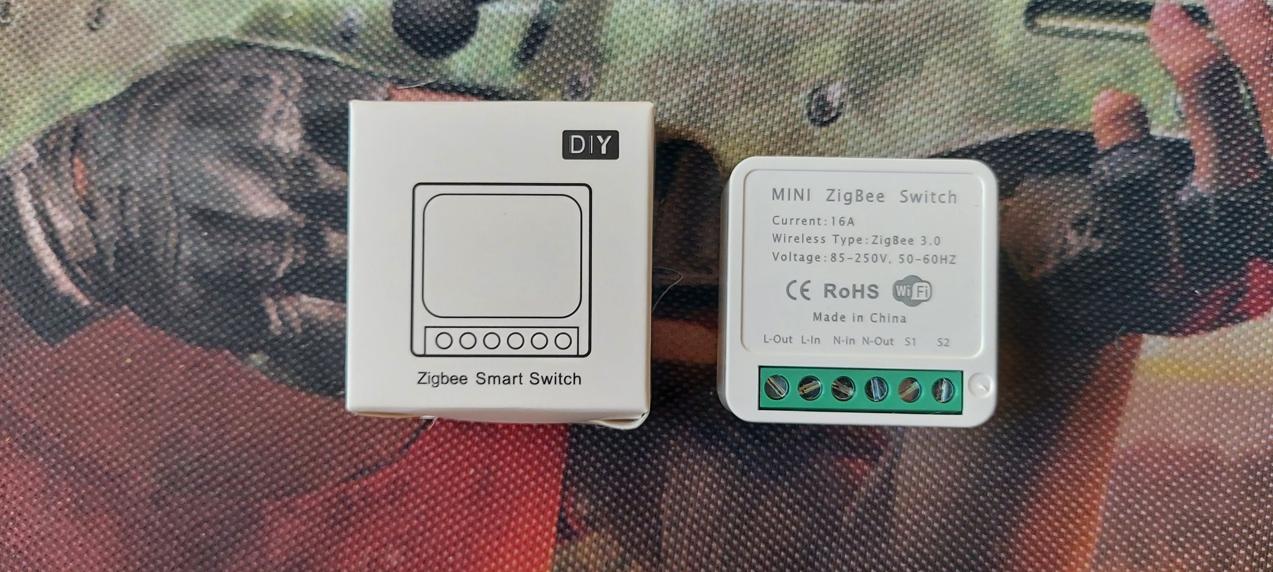 Công tắc zigbee wifi dáng module tuya smartlife
