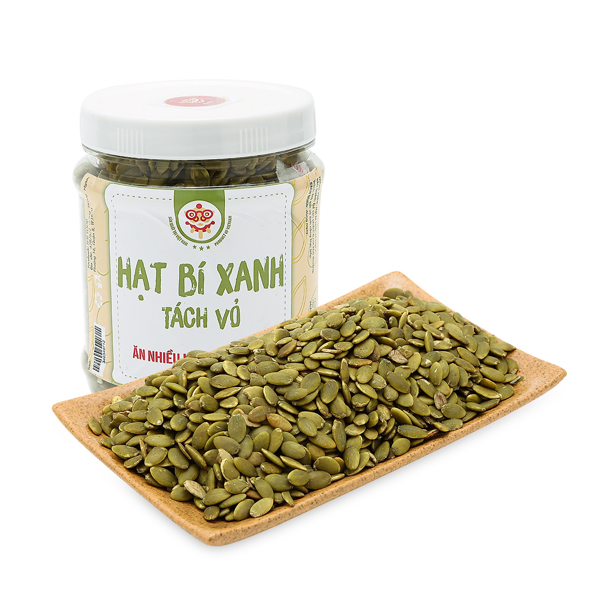 Hạt bí xanh đã tách võ tete 500 gram