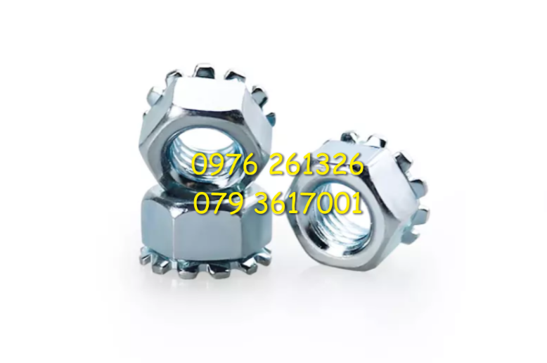 Tán khóa k mạ kẽm _đai ốc khóa k mạ kẽm _m4 , m5 , m6 _ bịch 50 con