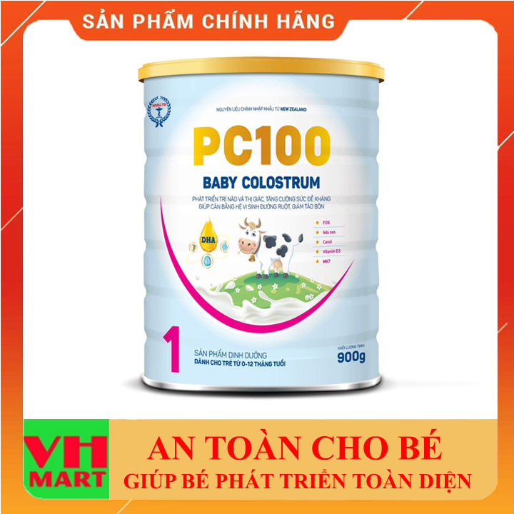 Sữa Bột PC100 Baby Colostrum 900gr Cho Bé Từ 0-12 Tháng Tuổi