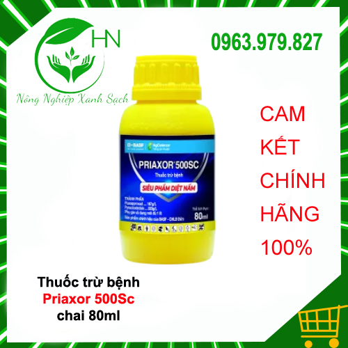 Thuốc diệt nấm bệnh Priaxor 500SC - Thuốc thế hệ mới tiên tiến đặc trị hơn 70 loại nấm bệnh trên cây trồng