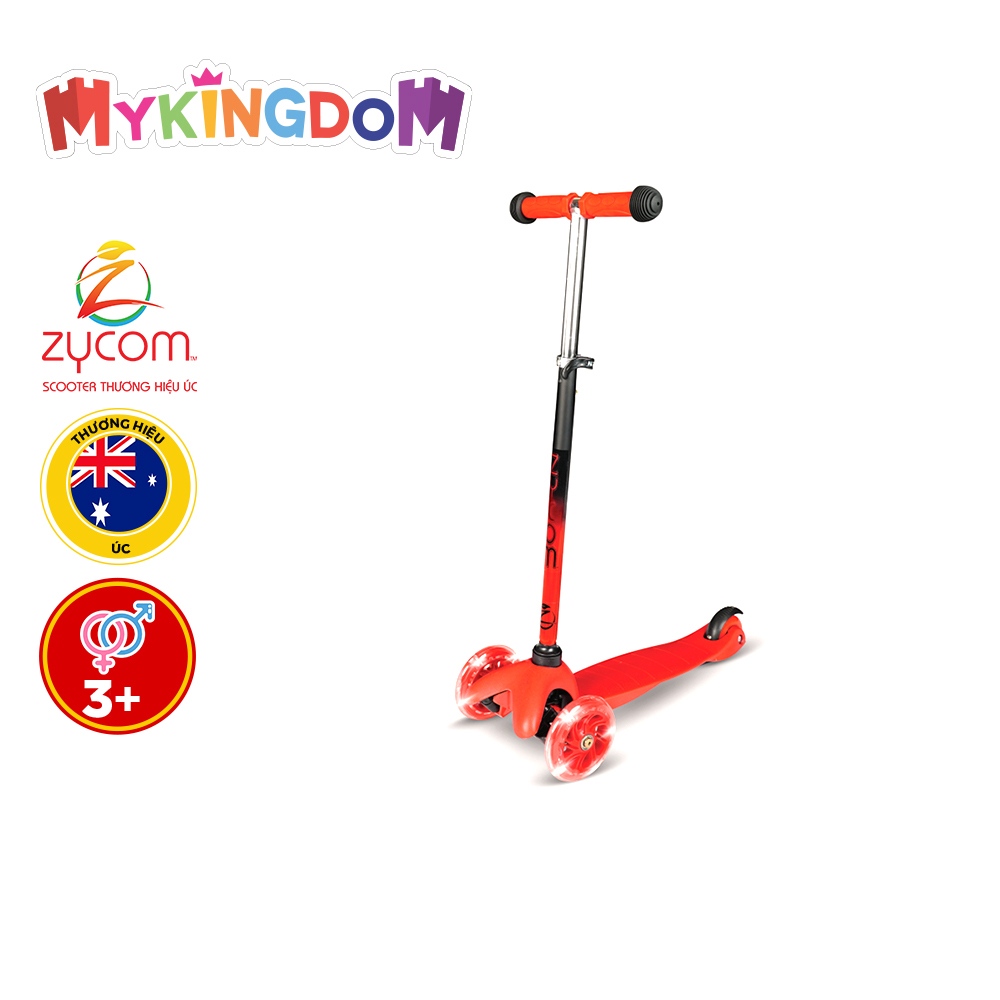 Đồ chơi zycom xe scooter zipper zycom - đỏ 212-369