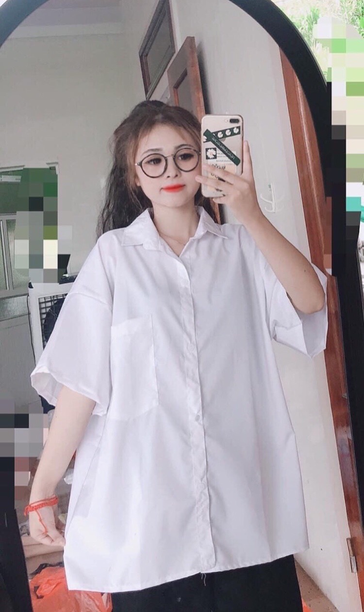 Sơ mi trắng đi học, đi chơi
