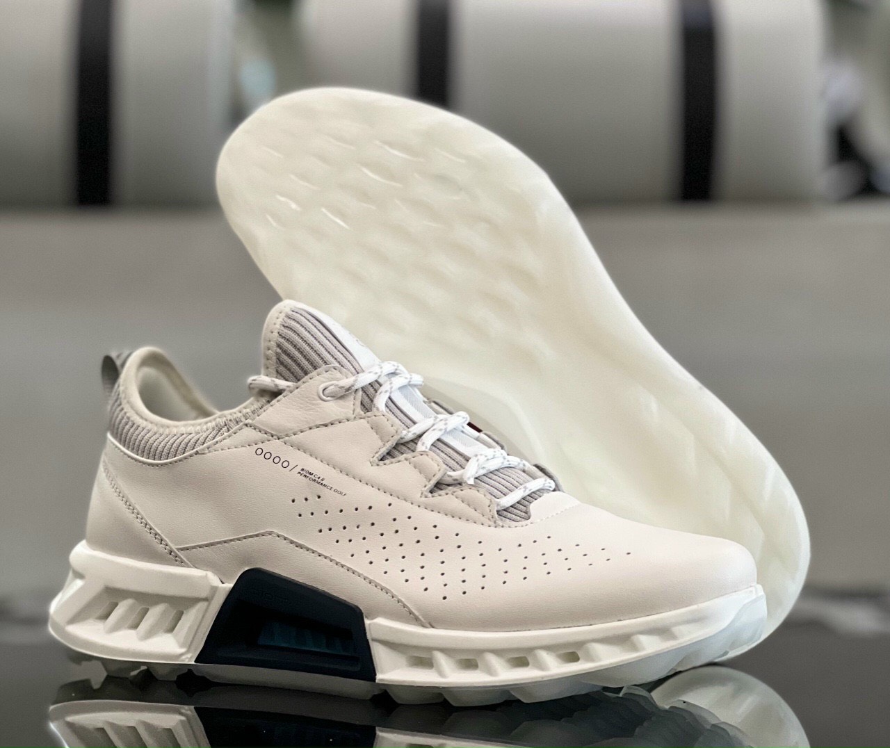 Giày thể thao nam ecco golf gore - tex