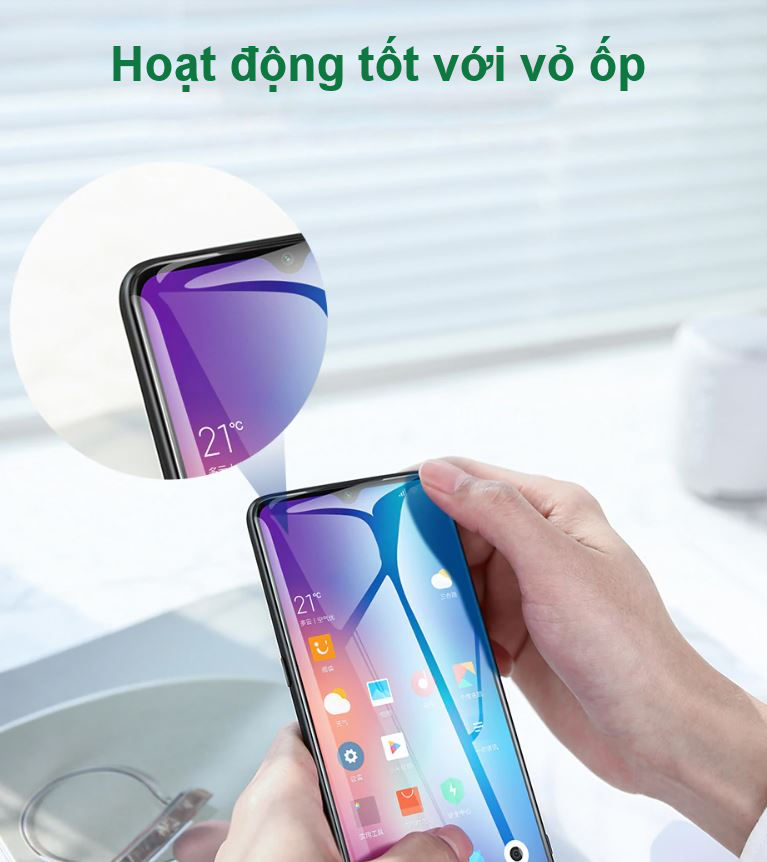 Miếng dán kính cường lực tràn viền HD cho điện thoại Xiaomi 8 (2 miếng/hộp) UGREEN SP124 70366 Miếng dán kính cường lực tràn viền HD cho điện thoại Xiaomi 8 (2 miếng/hộp) UGREEN SP124 70366