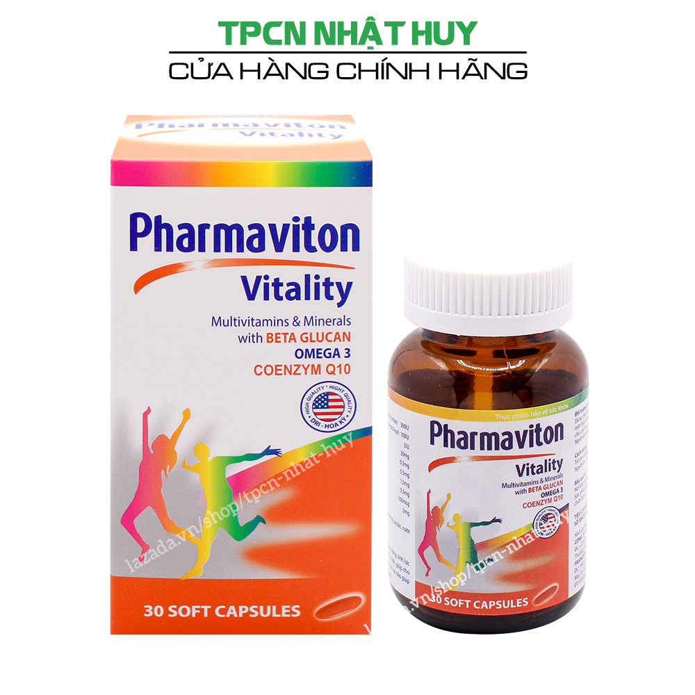 Vitamin tổng hợp Pharvita Plus giúp bồi bổ sức khỏe