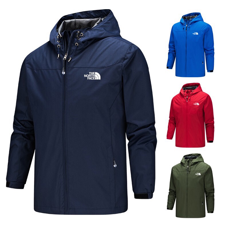 (Hàng Có Sẵn) Áo Khoác Thể Thao Có Mũ Trùm Chống Gió Chống Thấm Nước Thoáng Khí The north Face Cho Cặp Đôi