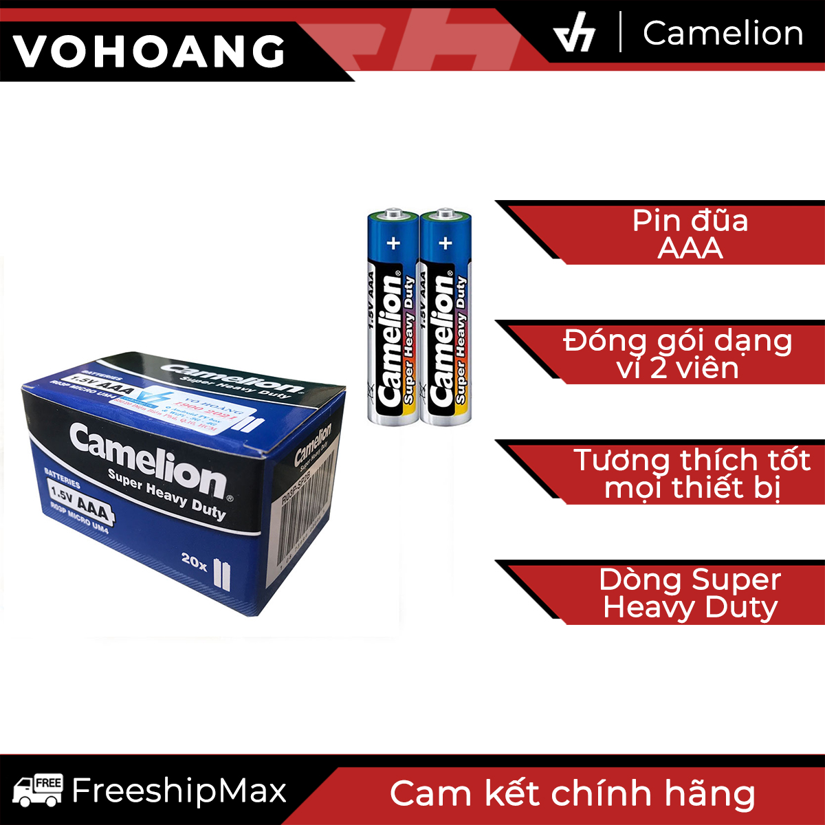 40 pin AAA Camelion R03P