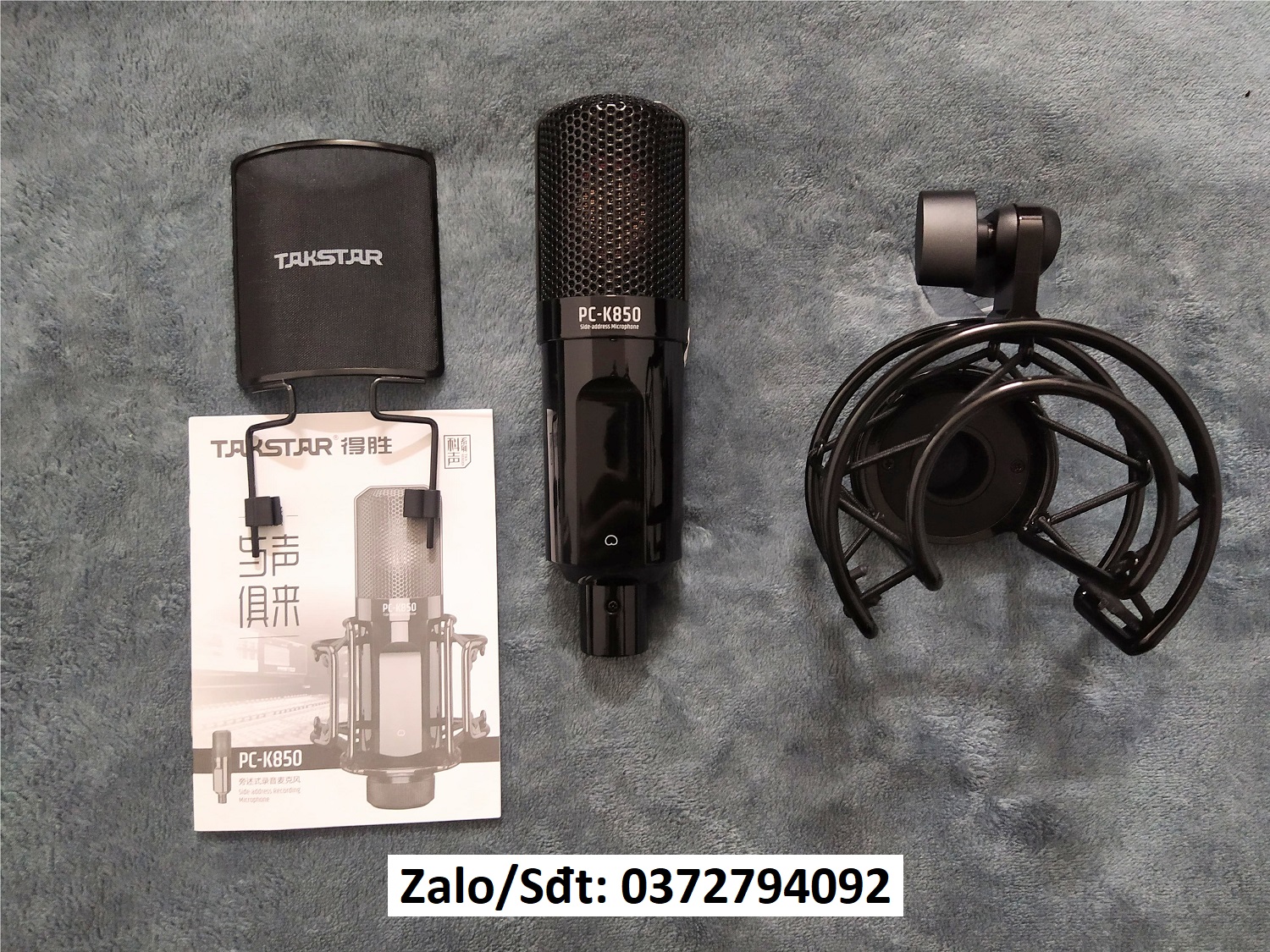 Mic thu âm takstar pc-k850