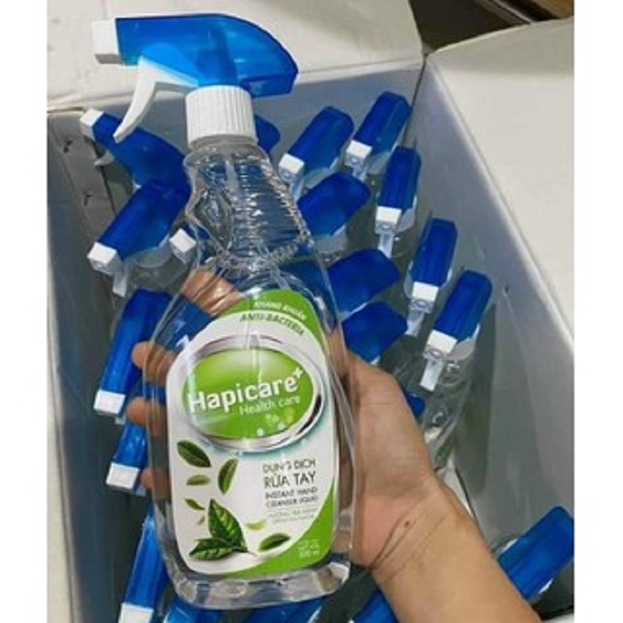 _chai xịt khử khuẩn hapicare 500ml
