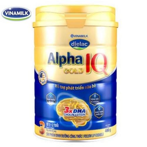 Sữa bột vinamilk dielac alpha gold iq 3 900g