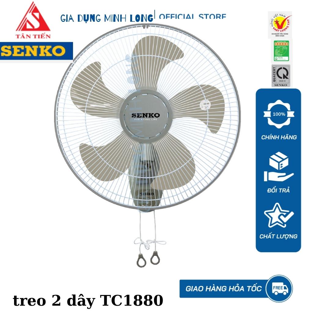 Quạt Senko treo tường TC1880 65w hàng Chính Hãng - Quạt Senko 2 dây 5 cánh, dòng F25