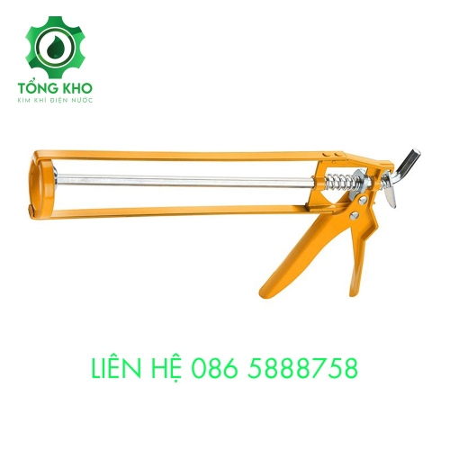 Súng bắn keo Silicon - Tay bắn linh hoạt, báng súng cố định, chắc chắn, bền đẹp, khối lượng nhẹ, thao tác dễ dàng, an toàn cho người sử dụng - Tổng kho kim khí điện nước
