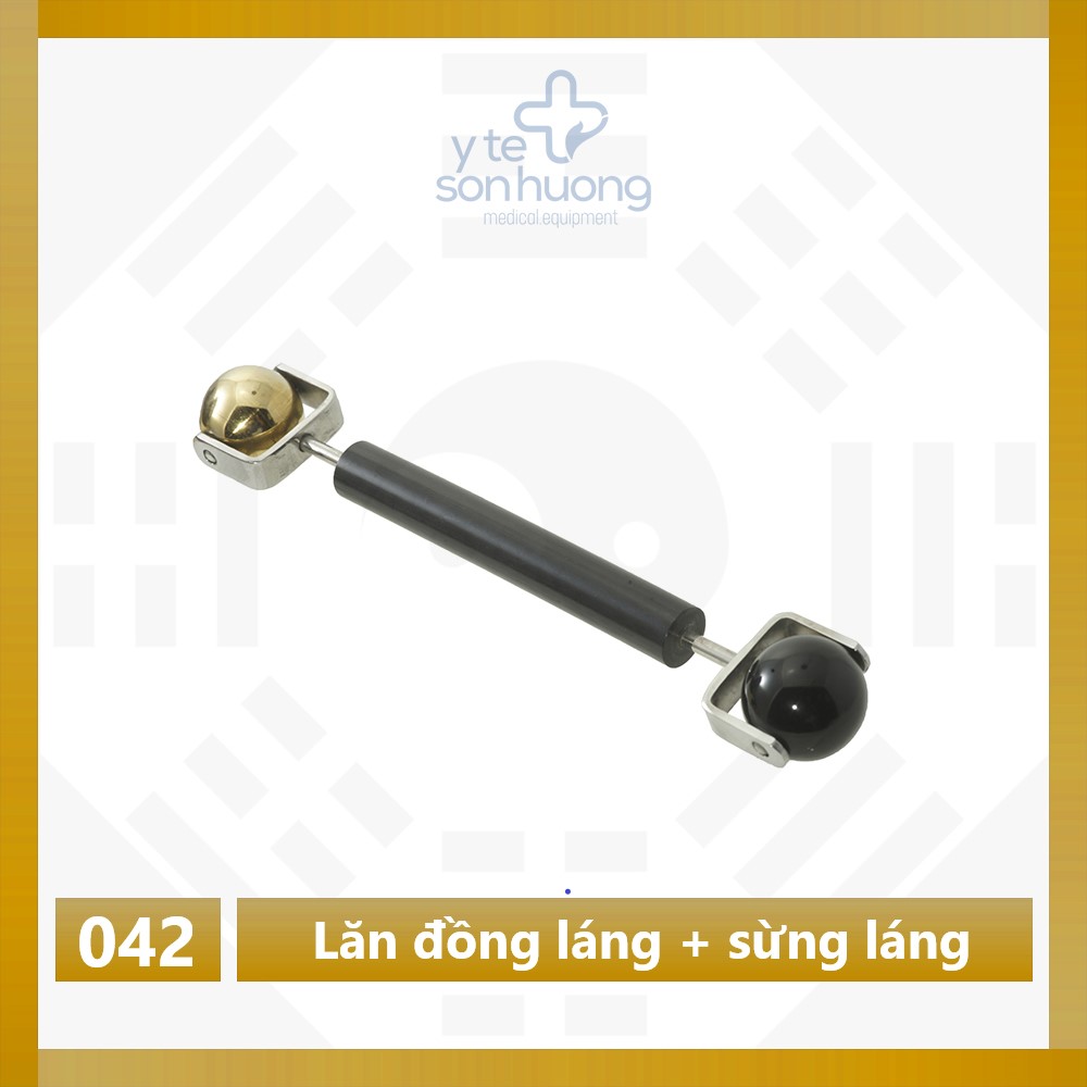 Dụng cụ diện chẩn - Thanh lăn đồng láng + lăn sừng láng diện chẩn