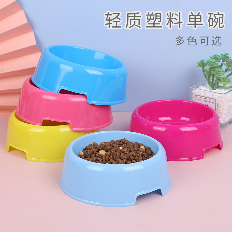 Bát đơn đựng thức ăn chó mèo