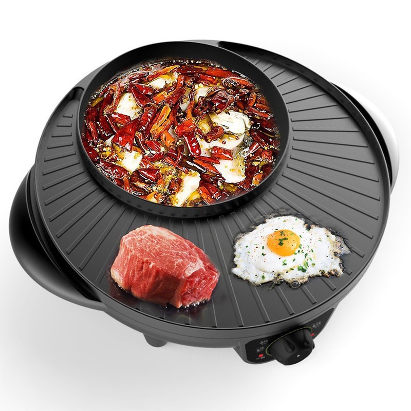 Nồi lẩu nướng osaka 2in1. Đường kính 34cm. Bảo hành 12 tháng