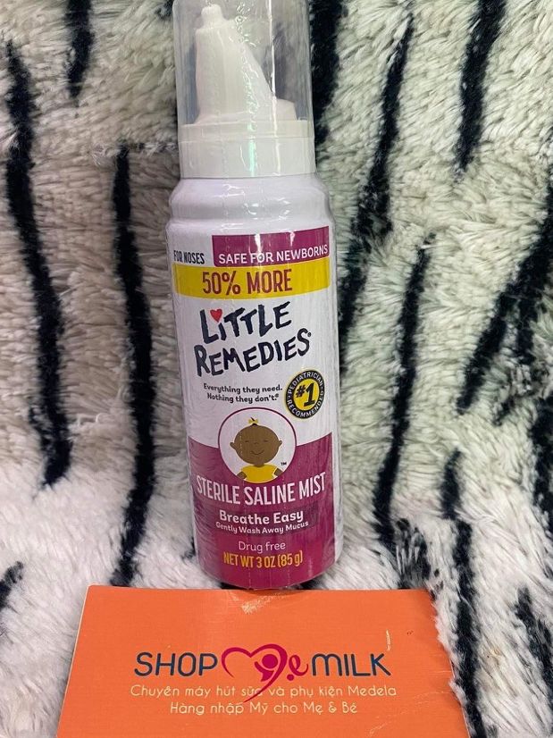 Chai xịt mũi Little Remedies cho bé 85g
