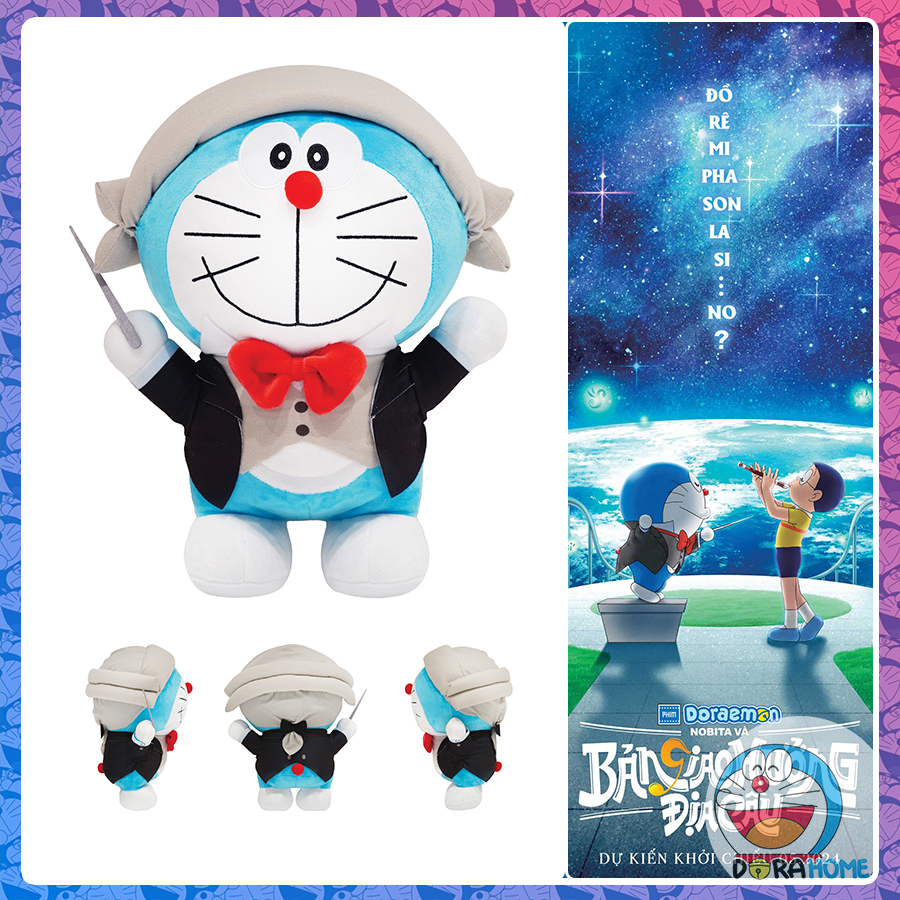 Mon bông Doraemon Nhạc trưởng trong phim Doraemon Movie 2024 Nobita & bản giao hưởng địa cầu QT0071