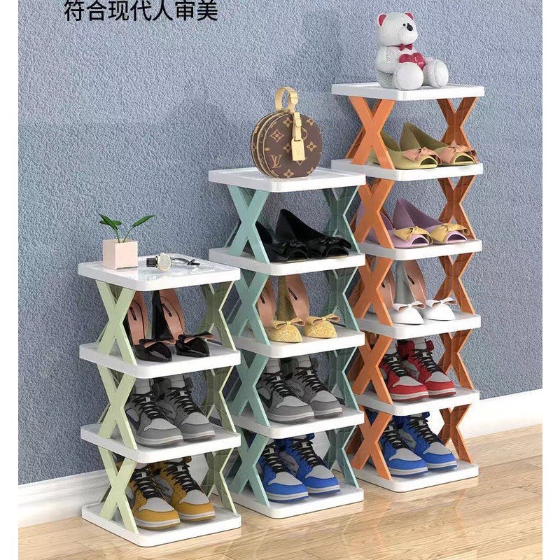Kệ để giày dép chữ x đa năng hiện đại - kệ để giày chữ x để giày đa năng tháo lắp dễ dàng - kệ để giày