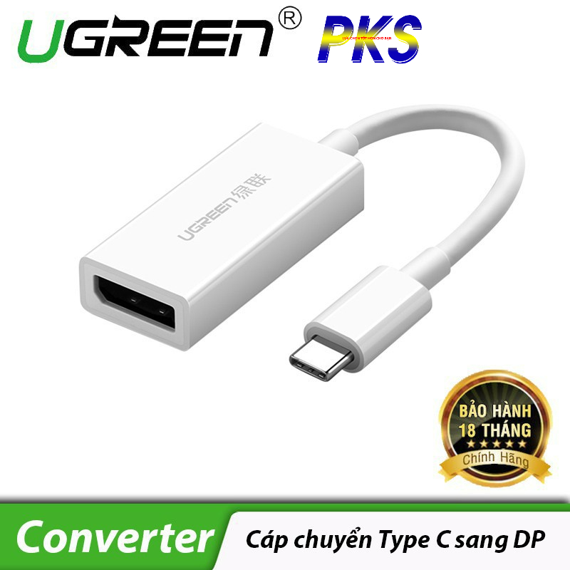 Cáp chuyển đổi USB Type C sang Displayport Ugreen 40372