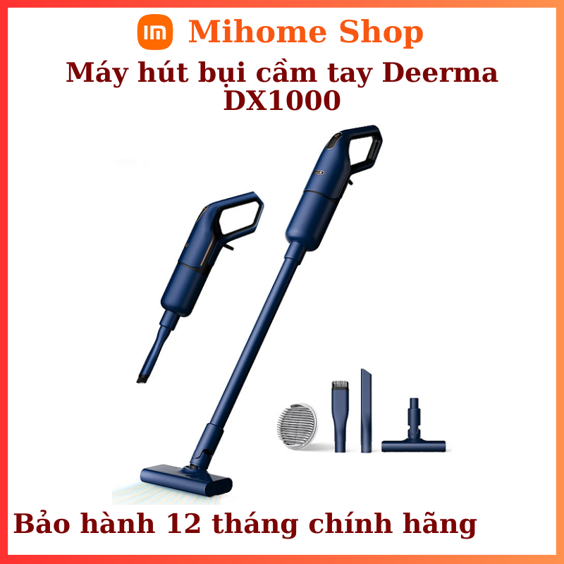 Máy hút bụi cầm tay gia đình deerma dem dx1000