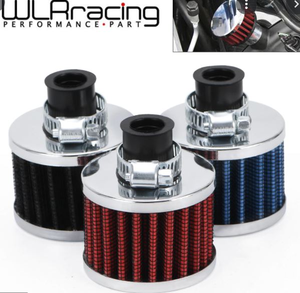 Lọc Không Khí 51*51*40 Cổ: cao Cấp 12Mm Tự Động Lấy Không Khí Lọc Cho Xe Hơi WLR-AIT12-SKU-LKK12-va