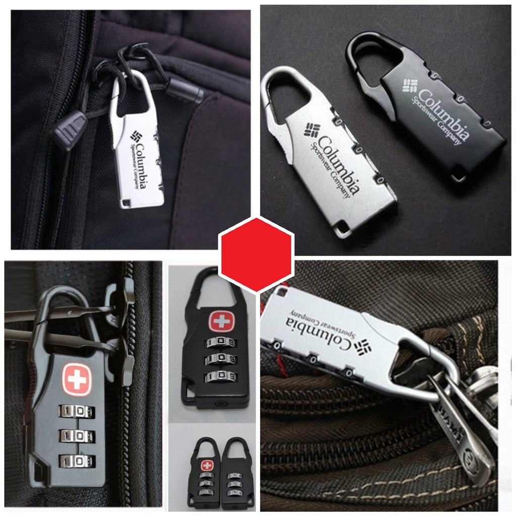 [COMBO] 02 Ổ KHOÁ MÃ SỐ DU LỊCH COLUM (Giao màu ngẫu nhiên) - [ Khoá hành lý Khoá Vali khoá ba lô khoá cặp táp khoá tủ ]