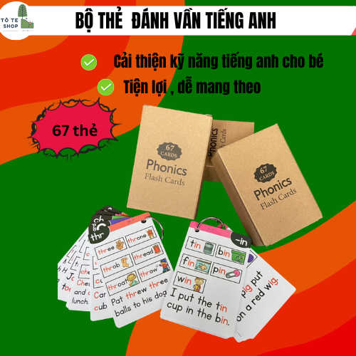 Read and master - bộ thẻ tập đánh vần tiếng anh cho trẻ 4-10 tuổi theo quy tắc đơn giản