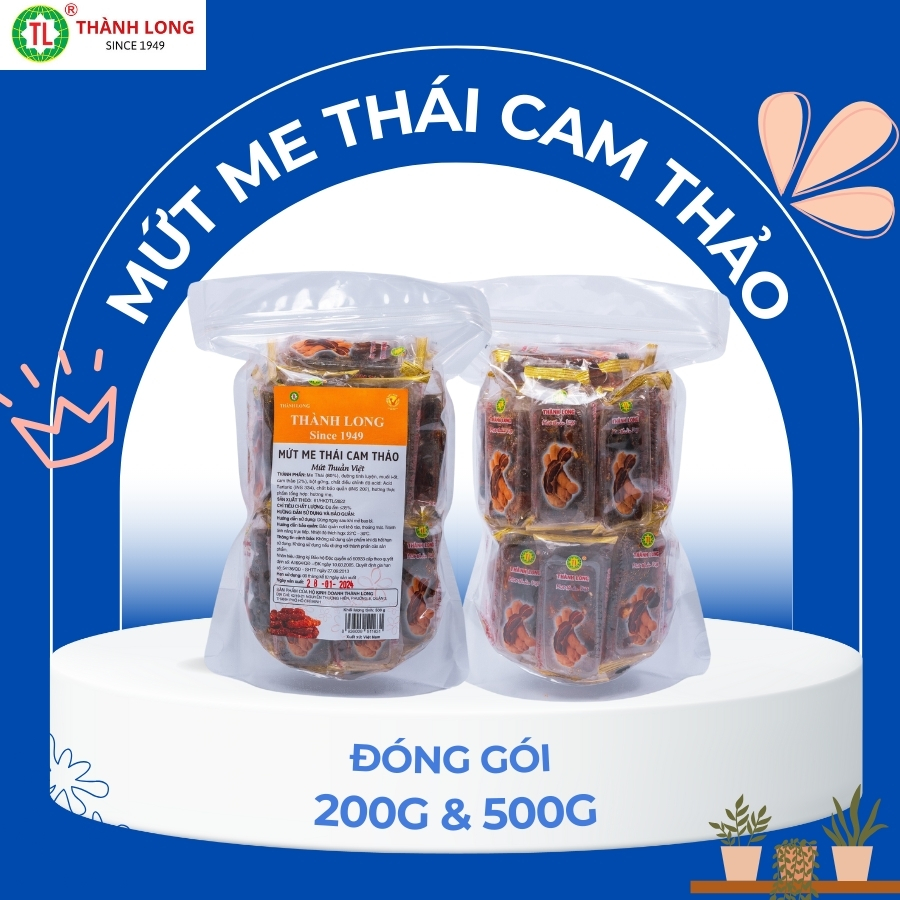 Mứt me thái cam thảo thành long