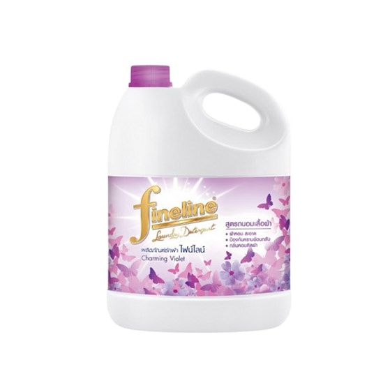 Fineline Tím. Nước Giặt Fineline Hàng Thái Chính Hãng. Can 3000ml