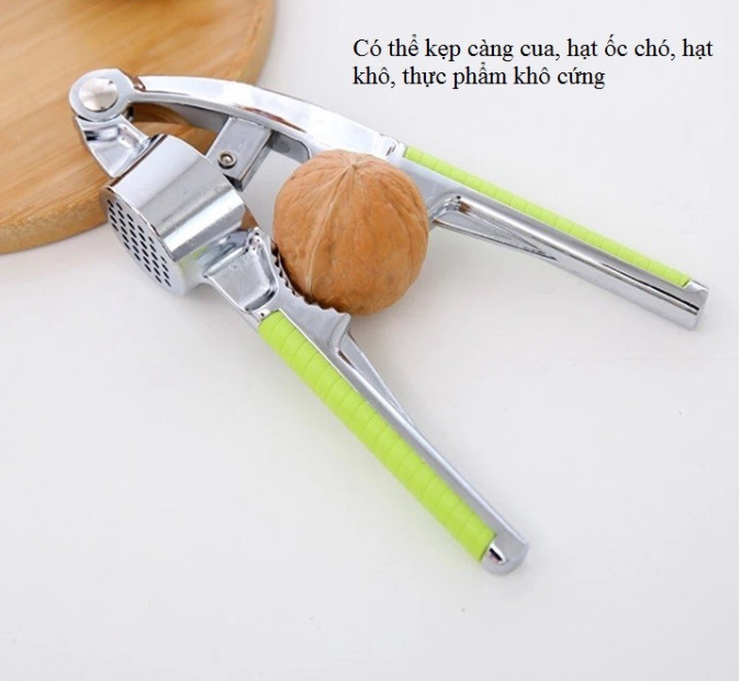 [HCM]Dụng cụ dập tỏi  nghiền tỏi  bóc võ hạt cúng cao cấp bằng inox công nghệ Nhật Bản