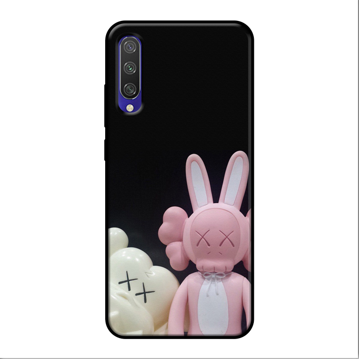 Ốp lưng điện thoại xiaomi mi a3 viền dẻo tpu in hình gấu kaws