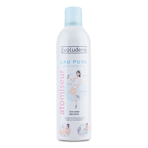 Xịt khoáng Evoluderm Pháp 400ml