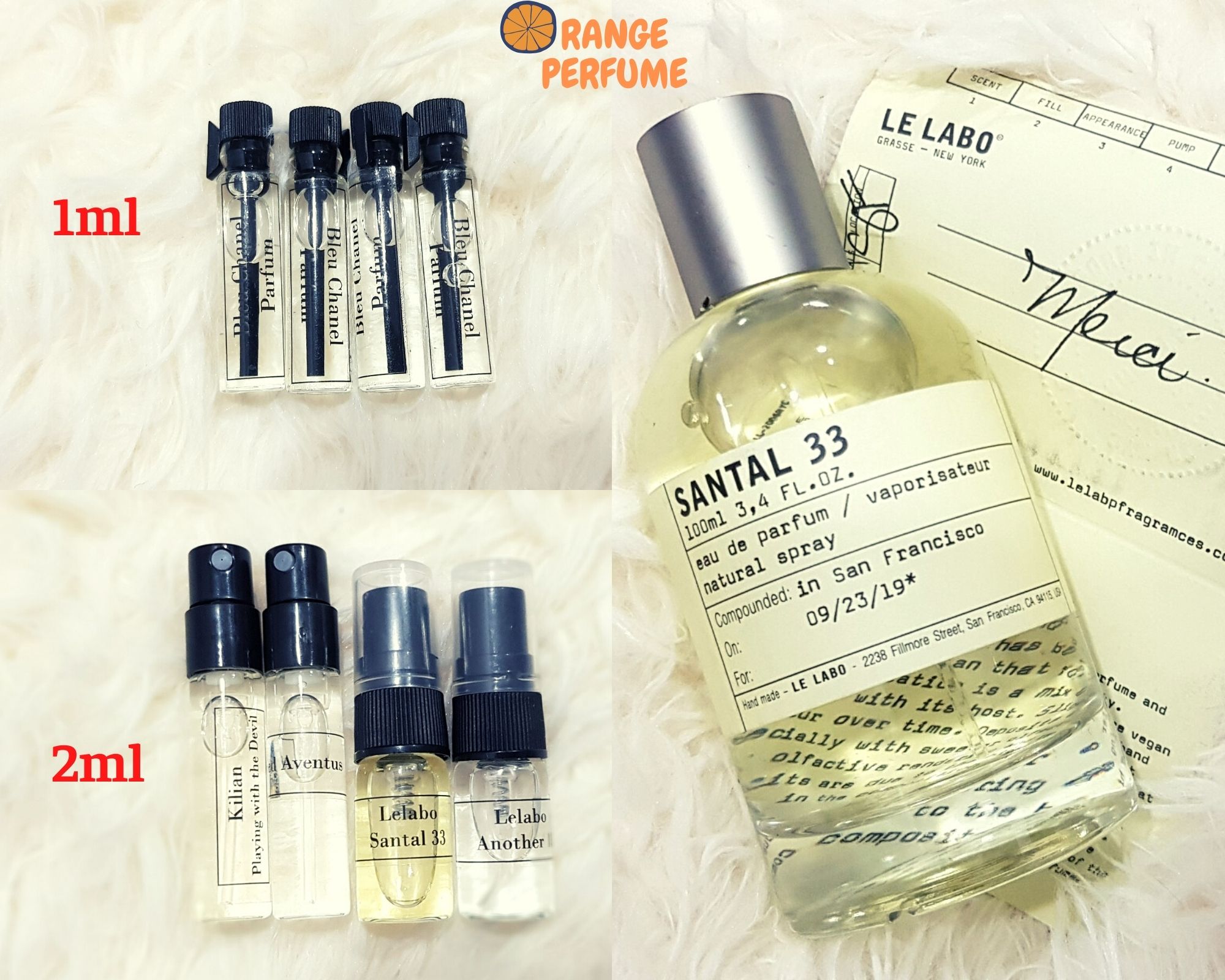 [Mẫu thử] Nước hoa Lelabo Santal 33