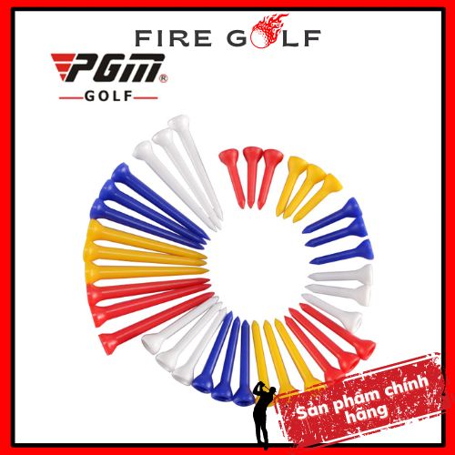 Tee golf nhựa (1túi 10 cái) PGM CHÍNH HÃNG QT009 bền đẹp