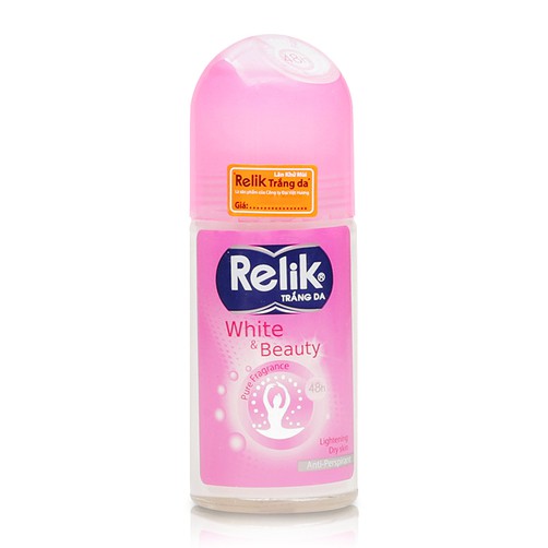 [HCM]Lăn Khử Mùi Relik White & Beauty - 50ml