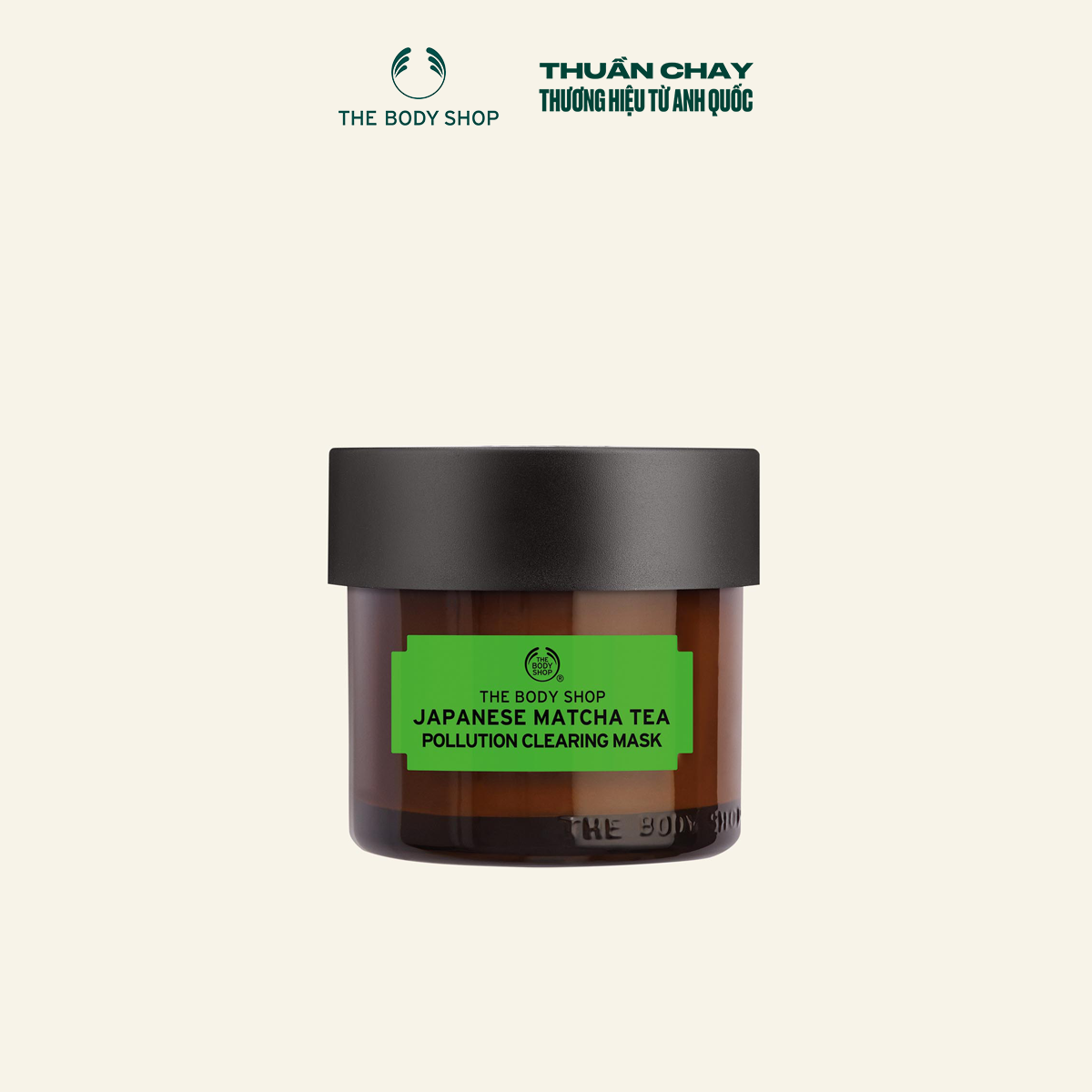 Mặt Nạ Trà Xanh Nhật Bản Japanese Matcha Tea Pollution clearing mask 75ml THE BODY SHOP