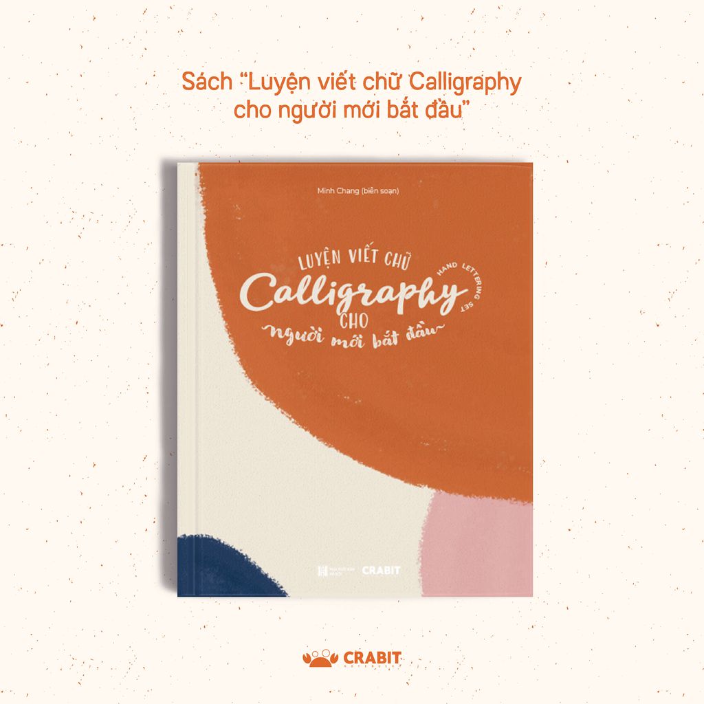 Quà Valentine - Sổ tự luyện viết Calligraphy dành cho người mới bắt đầu 170 trang - Crabit Notebuck