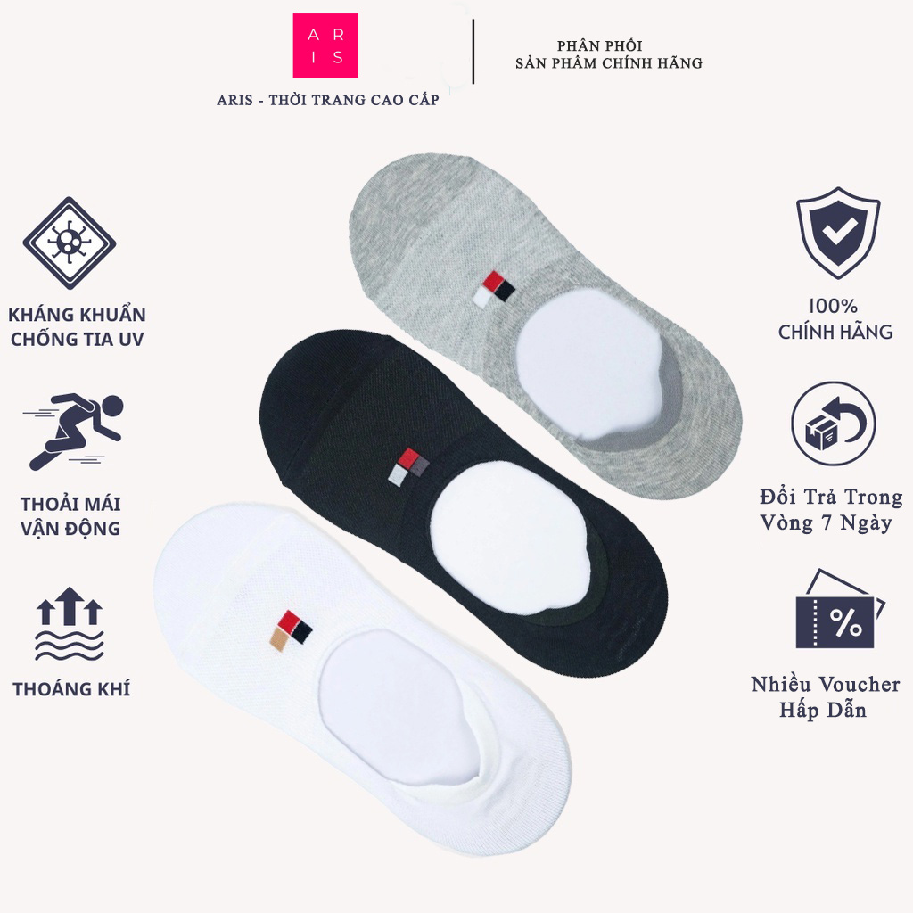 Tất nam giày lười cổ ngắn cao cấp Aristino Bizmen - CO08