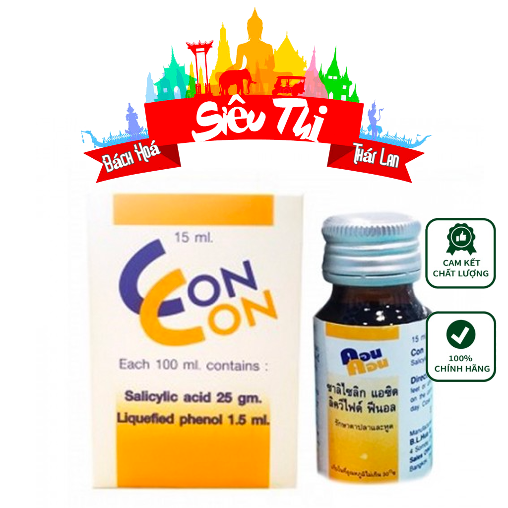 Bôi mụn cóc, mụn ruồi concon hàng nội địa thái lan