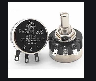 Biến trở tocos biến trở xoay chiết áp rv24yn20s b104