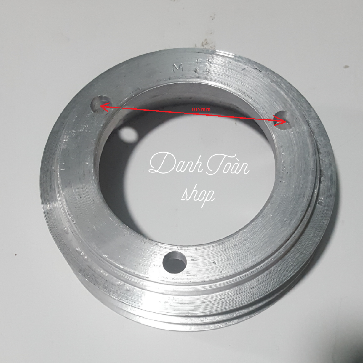 Buly Nhôm 18cm 20cm, 2 Rảnh Bảng B cho động cơ Diesel D6, D8 Trung Quốc và động cơ Nhật Yanmar F5 TS NS