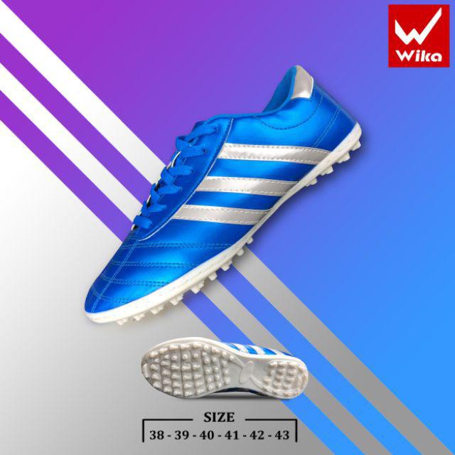 Giày Wika 3 sọc | Giày bóng đá sân cỏ nhân tạo Wika 3 sọc CT3 chính hãng đế thấp TF