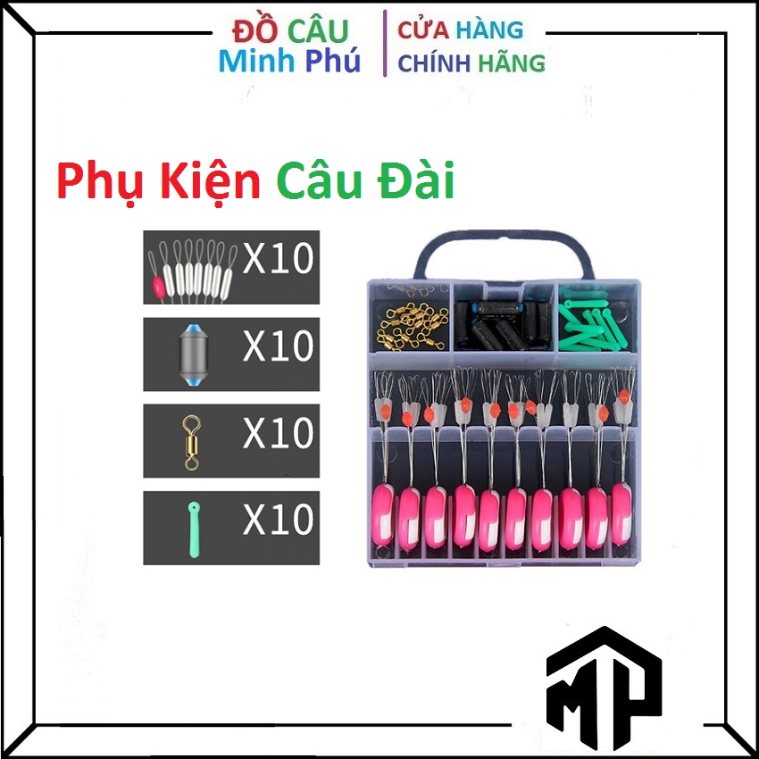 Bộ phụ kiện làm trục câu đài , làm thẻo câu cá - Minh Phú