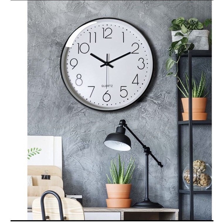 Đồng hồ treo tường kim trôi cao cấp - Bảo hành 12 tháng