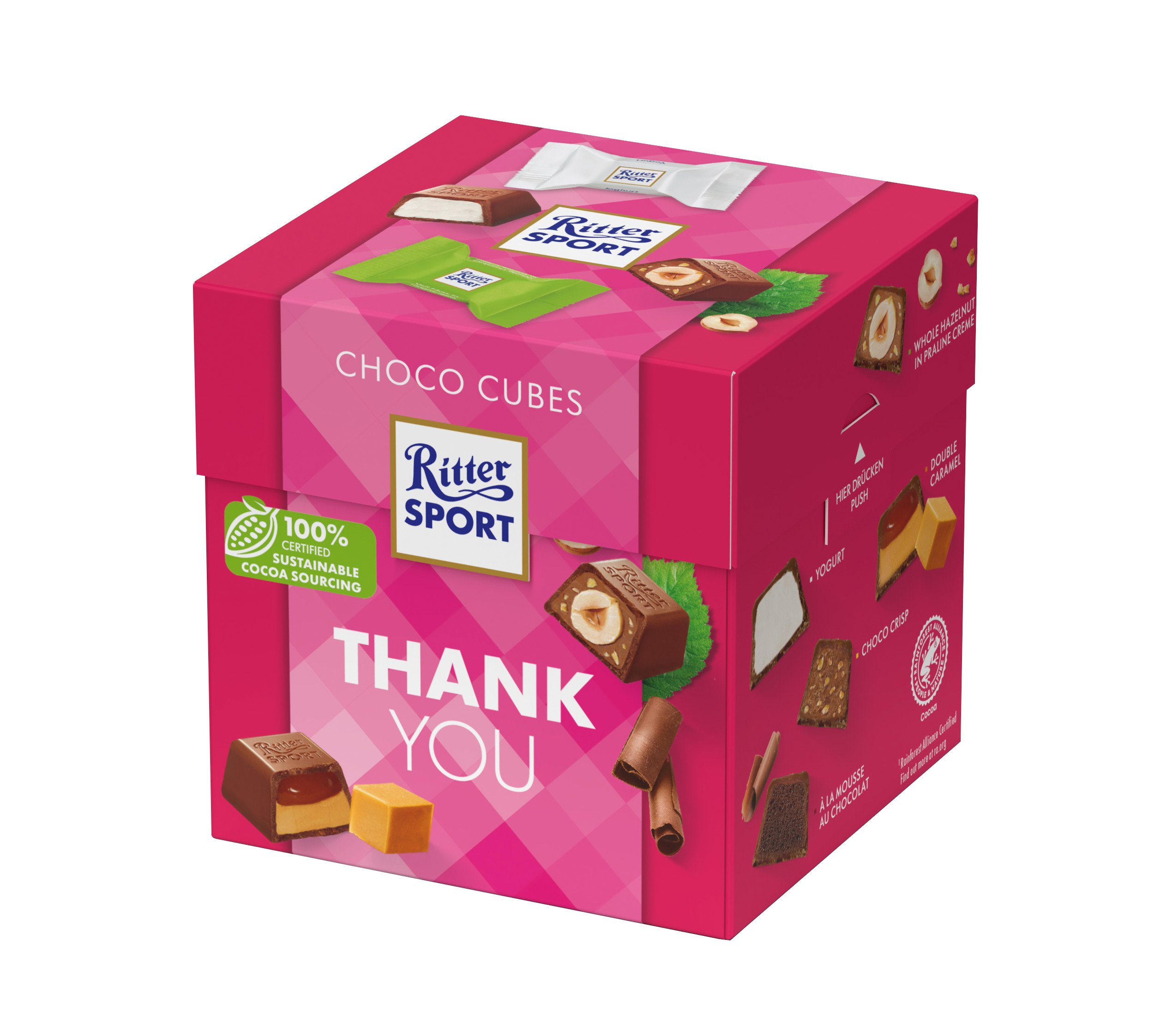 Ritter Sport Choco Cubes Thank You 176g