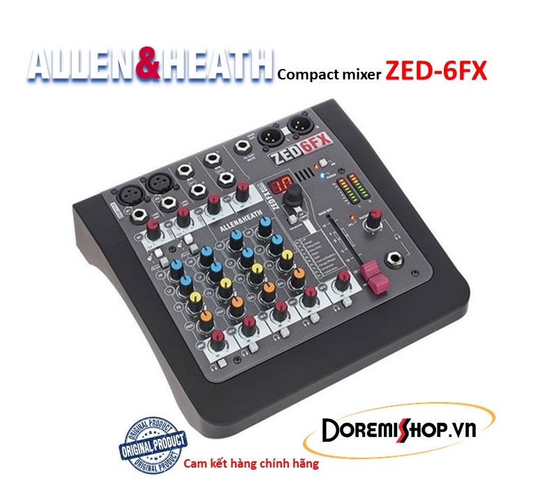 Audio mixer allen&heath zed-6fx