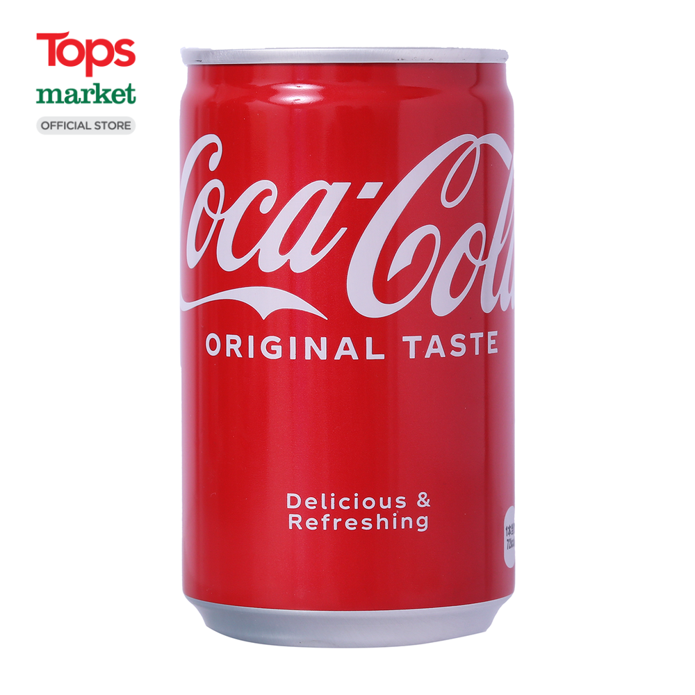 Nước ngọt coca cola nhật bản lon mini 160ml - siêu thị tops market