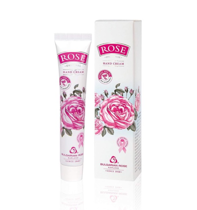 KEM DƯỠNG TAY tinh chất hoa hồng (Rose Hand Cream),Bulgarian Rose Karlovo (chính hãng),trẻ hóa đôi bàn tay