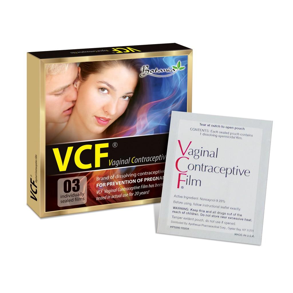 hộp 3 màng phim tránh thai – VCF